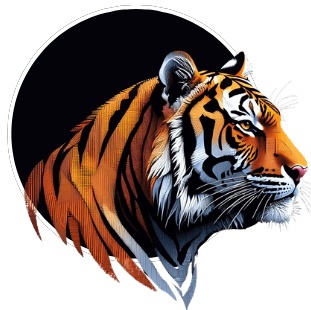 Logo de Orozcorp con tigre en fondo transparente